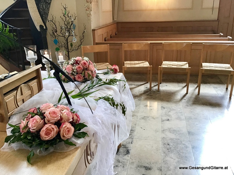 Hochzeit Trauung Schweiz Stein St. Gallen Kirche kirchlich Sängerin Musik